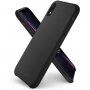 Spigen Silicone Fit carcasă pentru iPhone XR - negru