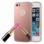 Capac de protecţie spate, tip oglindă, pentru iPhone 5 / 5S / SE (2016) – roz