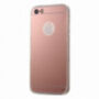 Capac de protecţie spate, tip oglindă, pentru iPhone 5 / 5S / SE (2016) – roz