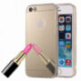 Capac de protecţie spate, tip oglindă, pentru iPhone 5 / 5S / SE (2016) – auriu