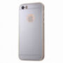 Capac de protecţie spate, tip oglindă, pentru iPhone 5 / 5S / SE (2016) – argintiu
