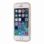 Capac de protecţie spate, tip oglindă, pentru iPhone 5 / 5S / SE (2016) – argintiu