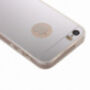 Capac de protecţie spate, tip oglindă, pentru iPhone 5 / 5S / SE (2016) – argintiu