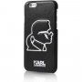 Karl Lagerfeld Hard Case Head Punk carcasă pentru iPhone 6 / 6S - negru