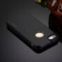 Capac metalic de protecţie spate MOTOMO, pentru Apple iPhone 5 / 5S / SE (2016) – negru