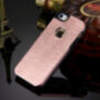 Capac metalic de protecţie spate MOTOMO pentru Apple iPhone 5 / 5S / SE (2016) – roz-auriu (Rose Gold)