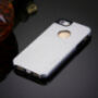 Capac metalic de protecţie spate MOTOMO, pentru Apple iPhone 5 / 5S / SE (2016) – argintiu