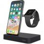 Belkin Valet stativ de încărcare pentru Apple Watch și iPhone - negru