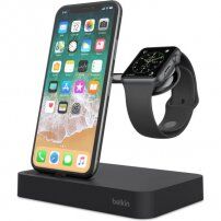 Belkin Valet stativ de încărcare pentru Apple Watch și iPhone - negru
