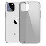 Baseus carcasă transparentă din plastic moale, pentru iPhone 11 Pro Max - negru