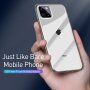 Baseus carcasă transparentă din plastic moale, pentru iPhone 11 Pro Max - auriu