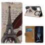 Husă flip cu stativ, scrisori din Paris pentru iPhone 11 Pro - color