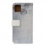 Husă flip cu stativ, de voiaj, pentru iPhone 11 Pro Max - color