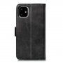 Husă flip cu stativ, pentru iPhone 11 - negru