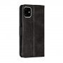 Husă flip cu stativ, pentru iPhone 11 - negru