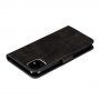 Husă flip cu stativ, pentru iPhone 11 - negru
