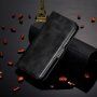 Husă flip cu stativ, pentru iPhone 11 - negru