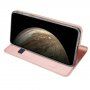 Dux Ducis husă flip cu stativ pentru iPhone 11 Pro - roz-auriu