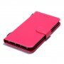 Husă tip portofel, cu stativ, pentru iPhone 11 Pro - fucsia