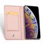 Dux Ducis husă flip cu stativ pentru iPhone 11 - roz-auriu