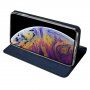 Dux Ducis husă flip cu stativ pentru iPhone 11 - albastru