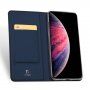 Dux Ducis husă flip cu stativ pentru iPhone 11 Pro Max - albastru