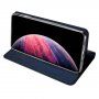 Dux Ducis husă flip cu stativ pentru iPhone 11 Pro Max - albastru