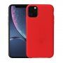 Howmark carcasă moale cauciucată pentru iPhone 11 Pro Max - roșu