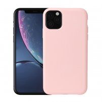 Howmark carcasă moale cauciucată pentru iPhone 11 Pro Max - roz