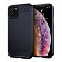 Mofi carcasă cu textură șlefuită, pentru iPhone 11 Pro Max - albastru închis