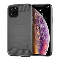 Mofi carcasă cu textură șlefuită, pentru iPhone 11 Pro - gri