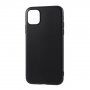 Carcasă din plastic moale, pentru iPhone 11 Pro Max - negru