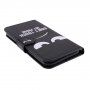 Husă flip cu stativ, Do not touch my phone, pentru iPhone 11 Pro - negru