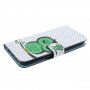 Husă flip cu stativ, bufniță dormind, pentru iPhone 11 Pro - verde