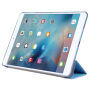 Carcasă cu suport şi cu partea din spate din plastic durificat, pentru iPad 9,7" (2017/2018) / Air - albastru