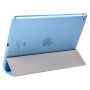Carcasă cu suport şi cu partea din spate din plastic durificat, pentru iPad 9,7" (2017/2018) / Air - albastru