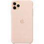 Carcasă originală Apple, din silicon, pentru iPhone 11 Pro Max - roz nisipiu