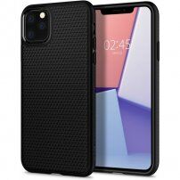 Spigen Liquid Air carcasă pentru iPhone 11 Pro Max - negru