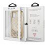 Guess 4G Peony Glitter husă tip clepsidră pentru iPhone 11 Pro Max - auriu