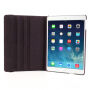 Carcasă de protecție rotativă la 360°, pentru iPad 9,7" (2017/2018) / Air 1 / 2 / Pro 9,7" - violet