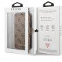 Guess 4G Book husă flip pentru iPhone 11 Pro - maro
