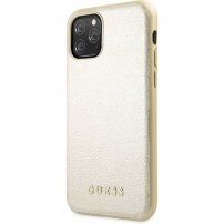 Guess Iridescent carcasă pentru iPhone 11 Pro Max - auriu