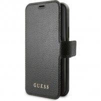 Guess Iridescent Book husă flip pentru iPhone 11 Pro - negru