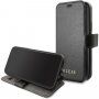 Guess Iridescent Book husă flip pentru iPhone 11 - negru