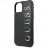 Guess Multicolor Glitter carcasă pentru iPhone 11 Pro Max - negru
