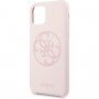 Guess 4G Tone on Tone carcasă pentru iPhone 11 Pro Max - roz