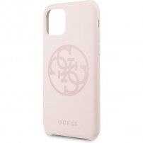 Guess 4G Tone on Tone carcasă pentru iPhone 11 Pro Max - roz
