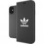 Adidas Originals Booklet Basic husă flip pentru iPhone 11 - negru