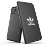 Adidas Originals Booklet Basic husă flip pentru iPhone 11 Pro Max - negru