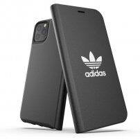 Adidas Originals Booklet Basic husă flip pentru iPhone 11 Pro Max - negru